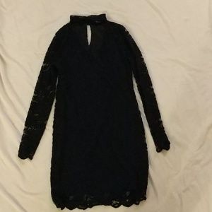 Long sleeve lace dress